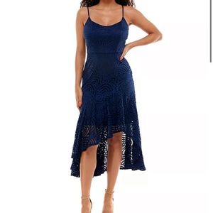 STUNNING dark blue Emerald Sundae dress. LIKE new. Size small